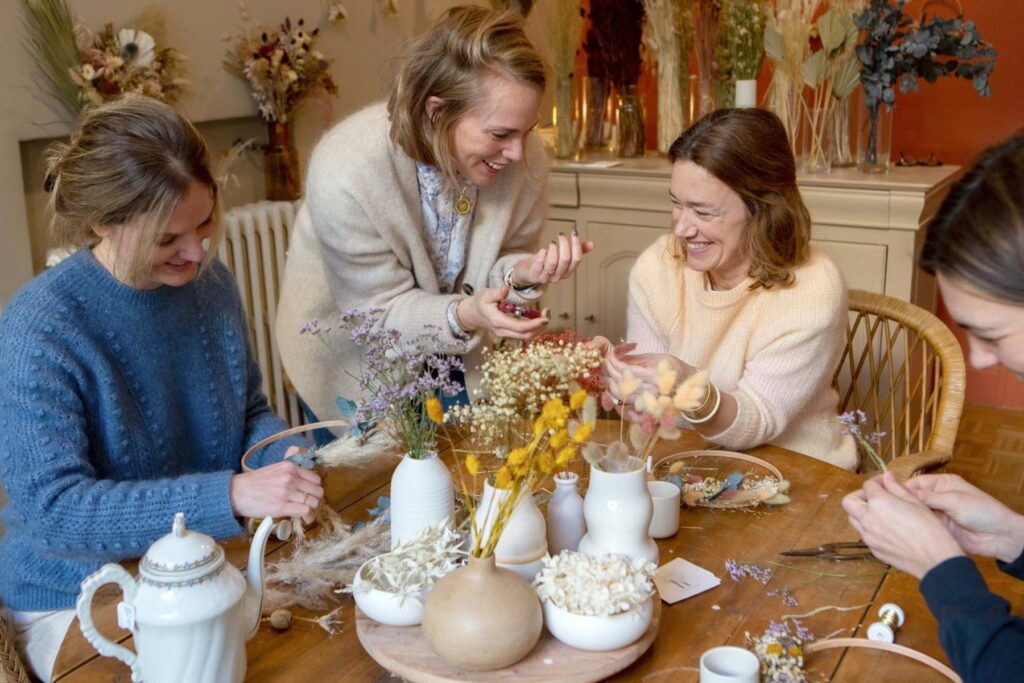 Un atelier floral éco-responsable, où chaque création respecte l’environnement.