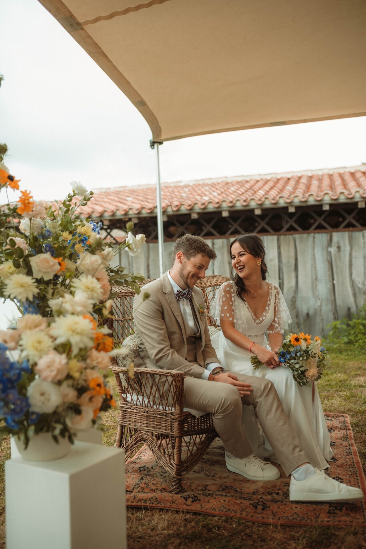 Mariage à La Vallée de la Roche, mariage à l'italienne