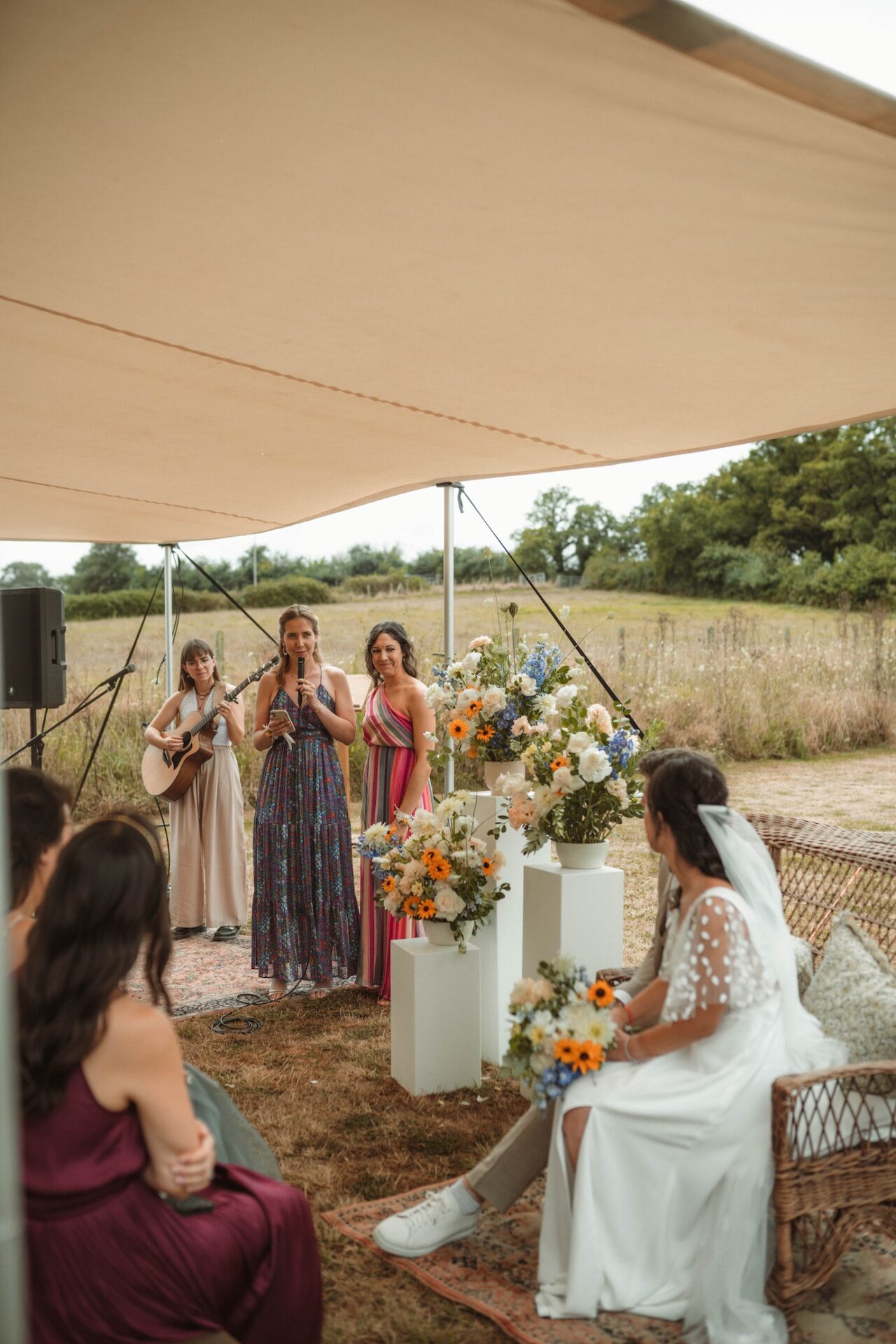 Mariage à La Vallée de la Roche, mariage à l'italienne