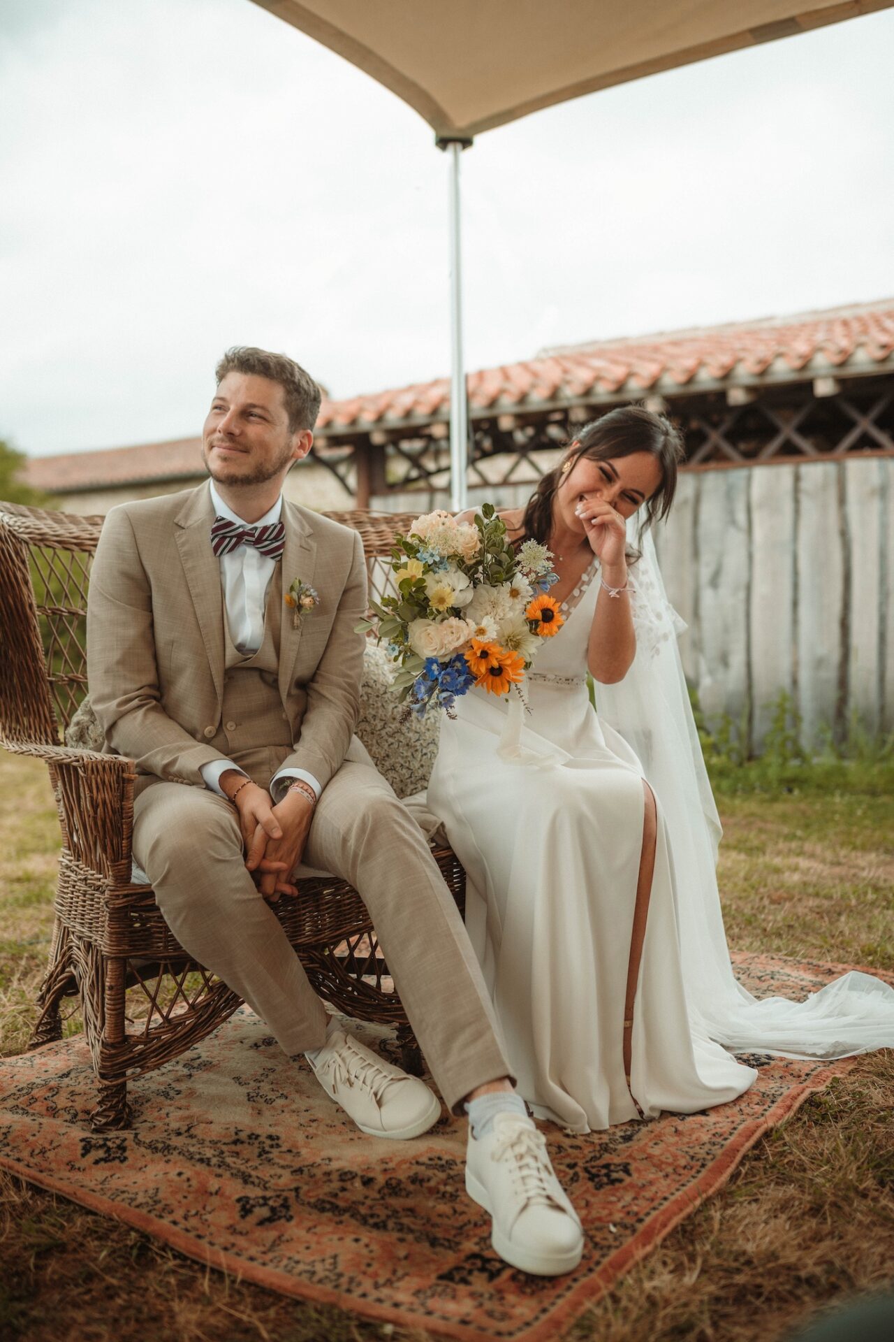 Mariage à La Vallée de la Roche, mariage à l'italienne