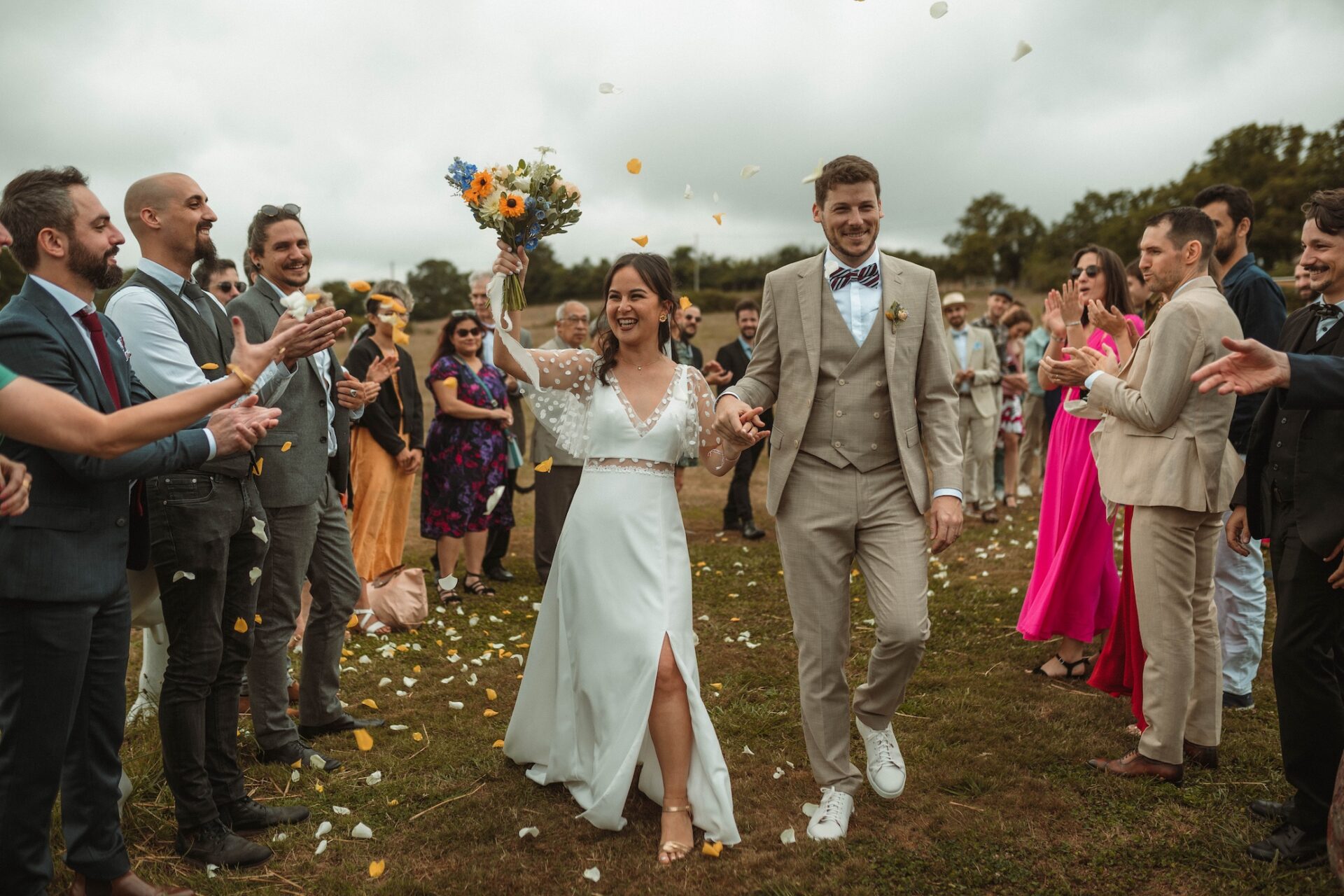 Mariage à La Vallée de la Roche, mariage à l'italienne