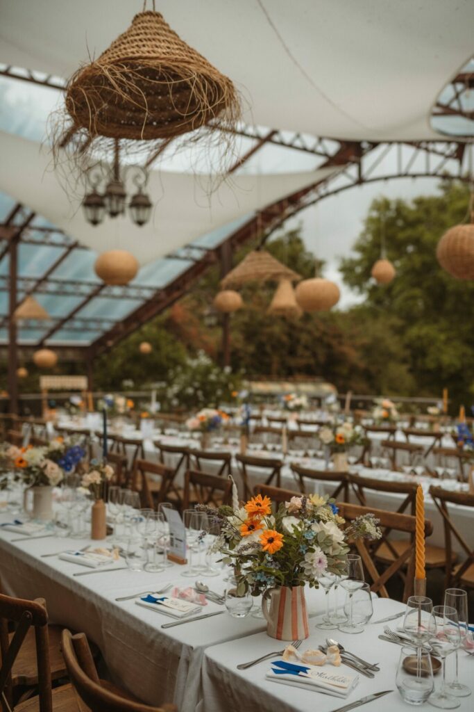 Mariage à La Vallée de la Roche, mariage à l'italienne