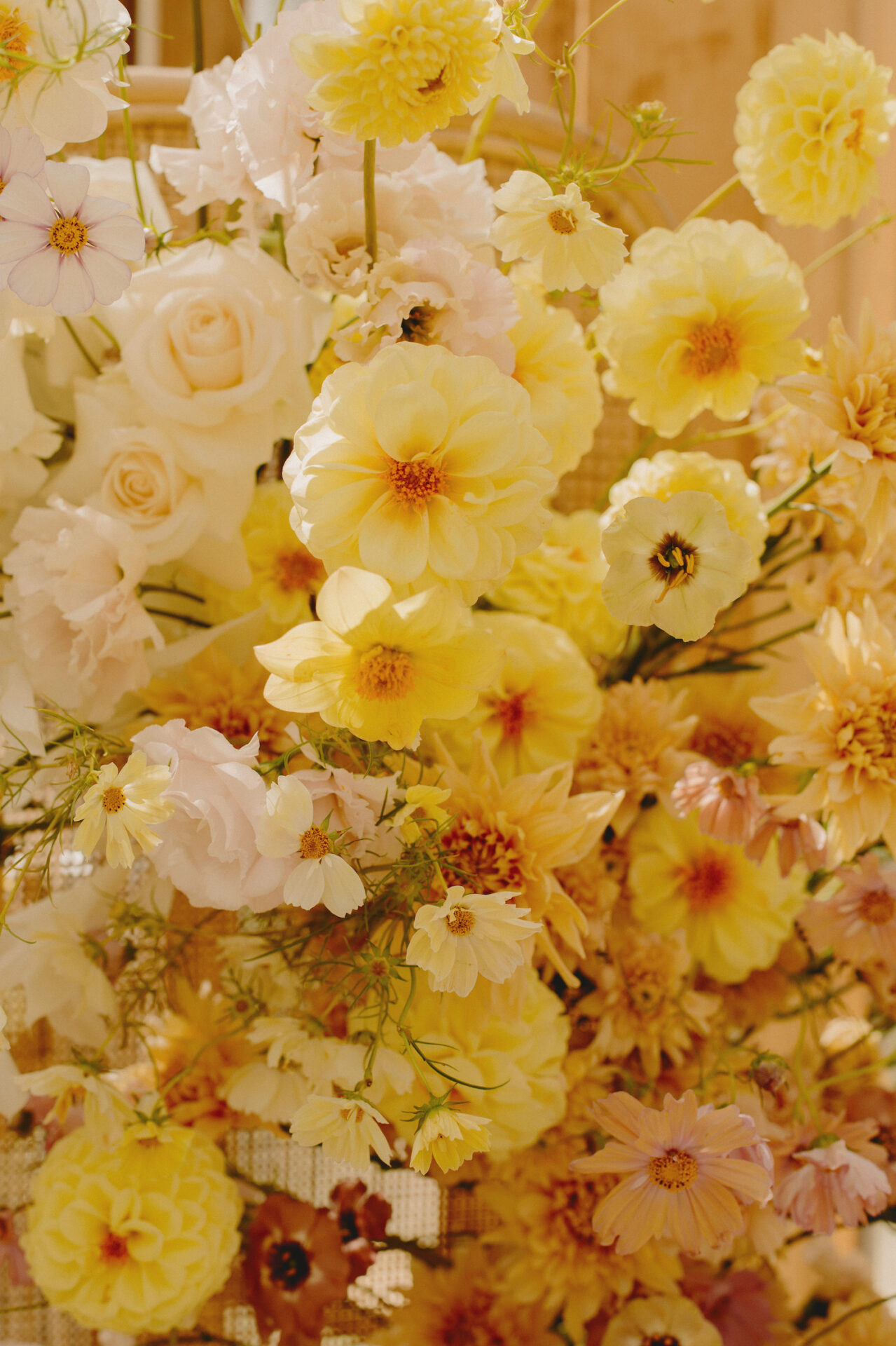 Fleurs locales de saison, mariage d'été, pays de la loire