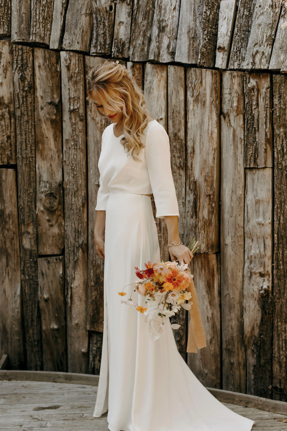 Pauline, bouquet de mariée moderne et coloré