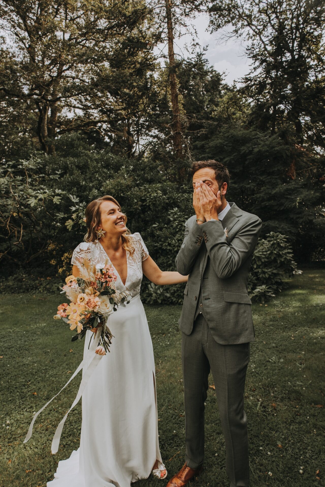 Léa et Thomas se marient au Manoir sainte marie