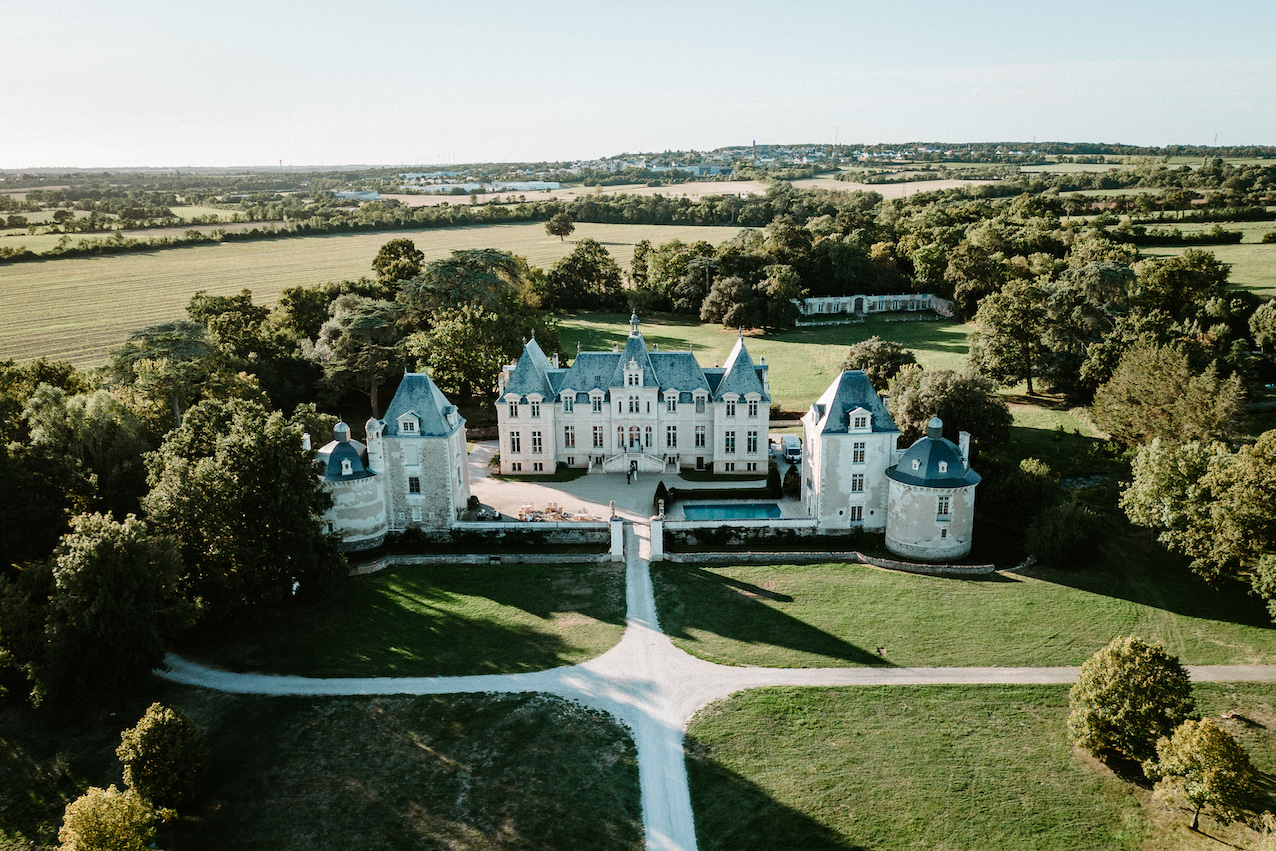 Château de Vair sur Loire, mariage romantique