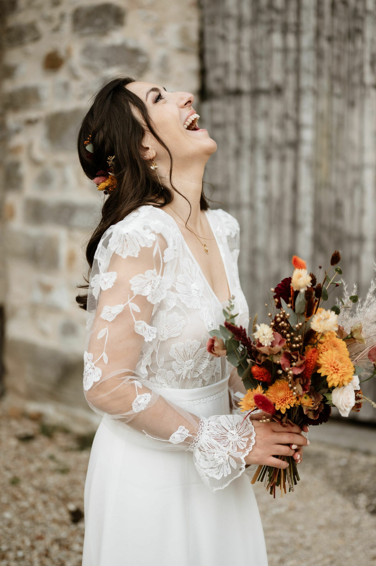 Eva et Xavier - mariage automnal en ile de france