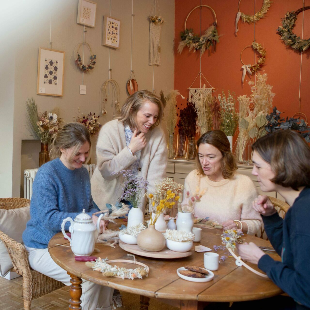 Un atelier floral éco-responsable, où chaque création respecte l’environnement.