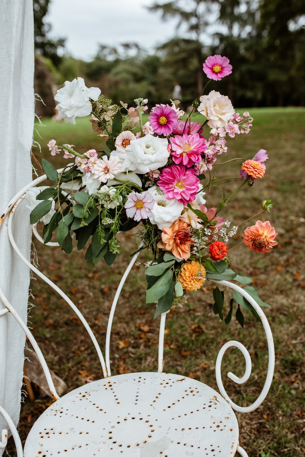 pink paradise fleuriste mariage chateau de cop choux