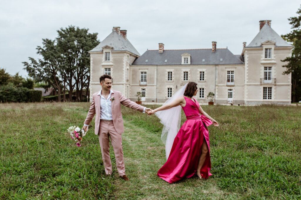 pink paradise fleuriste mariage chateau de cop choux